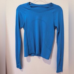 Lululemon Blue Long Sleeve Top